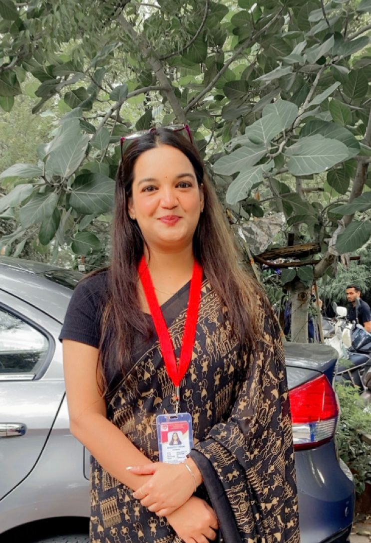 Anshita Tiwari from Indore Social Welfare Foundation NGO team